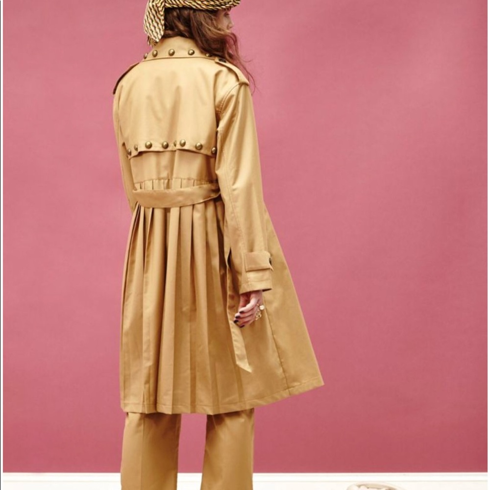 Studded Trench Coat